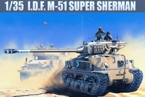 Academy 13254 IDF Super Sherman - 1:35