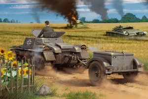 HOBBY BOSS 80146 Munitionsschlepper auf Panzerkampfwagen I Ausf A with Ammo Trailer - 1:35