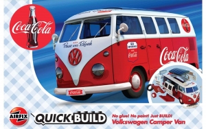 AIRFIX J6047 Quickbuild - Coca-Cola VW Camper Van