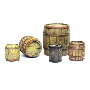 VALLEJO SC225 Vallejo Scenics Wooden Barrels 1:35