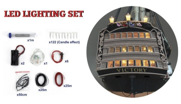 ARTESANIA LATINA 22900LED Oświetlenie LED do modelu HMS Victory 22900OP