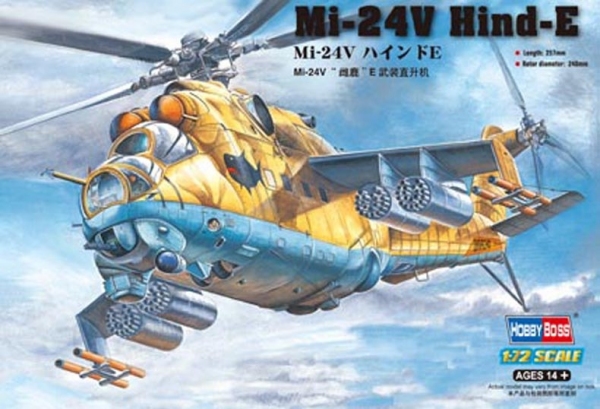 HOBBY BOSS 87220 Helikopter Mi-24V Hind-E - 1:72