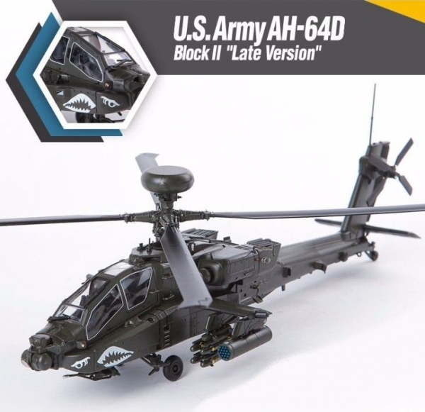 Academy 12551 US ARMY AH-64D Block II Late version - 1:72
