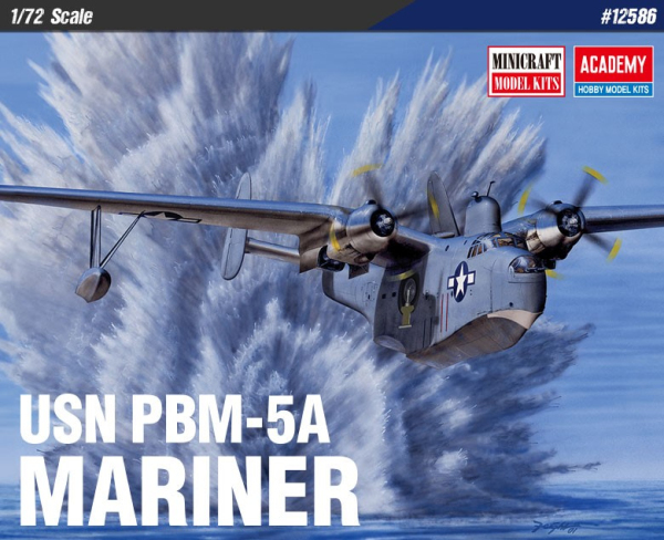 ACADEMY 12586 USN PBM-5A Mariner - 1:72