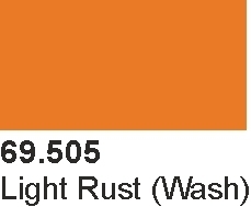 Vallejo 69505 Mecha Color 69505 Light Rust Wash