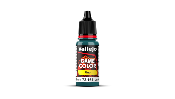 VALLEJO 72161 Game Color Fluo 18 ml. Fluorescent Cold Green