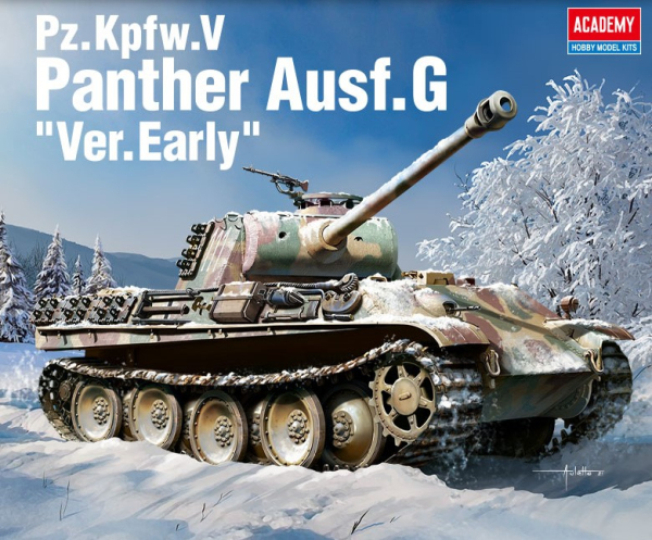 ACADEMY 13529 Pz.Kpfw.V Panther Ausf.G Ver.Early - 1:35