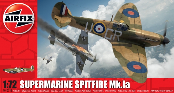 AIRFIX 01071B Supermarine Spitfire MkIa - 1:72