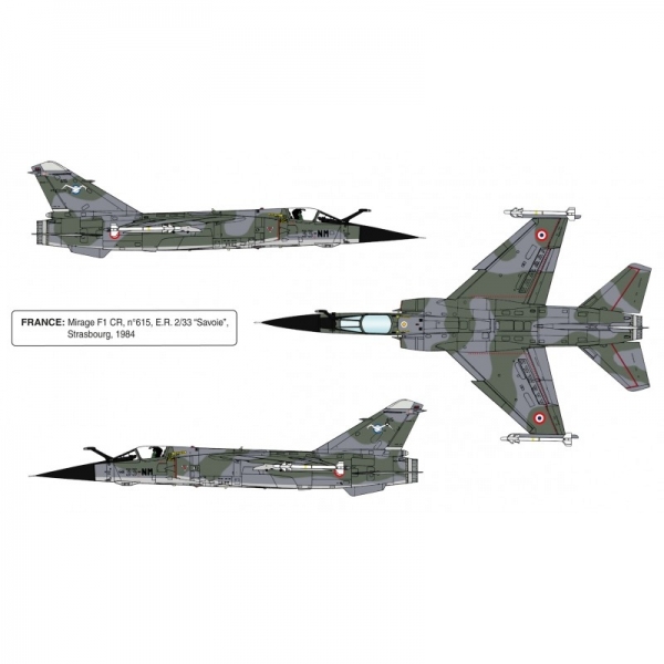 HELLER 80355 Mirage F1 CR - 1:72