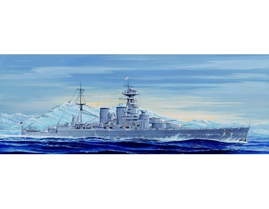 TRUMPETER 05741 Krążownik HMS Hood 1931 - 1:700