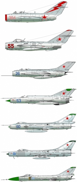 Vallejo 71610 Zestaw Air War 8 farb - Soviet / Russian colors Cold War Silver Darts 1950-1980