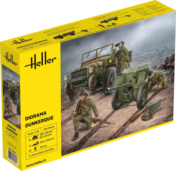 HELLER 30326 Diorama Dunkerque - 1:35