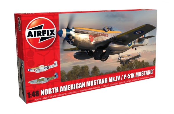 AIRFIX 05137 North American P-51K Mustang / Mk.IV - 1:48
