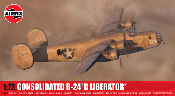 AIRFIX A09011 Consolidated B-24D Liberator - 1:72 (Nowość 2025)