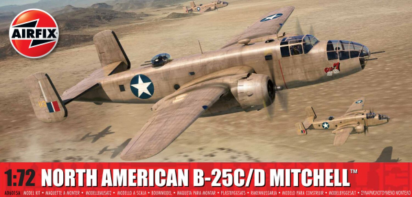 AIRFIX A06015A North American B-25C/D Mitchell - 1:72