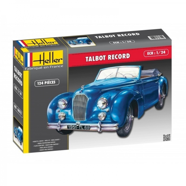 HELLER 80711 Talbot Lago Record T26 - 1:24