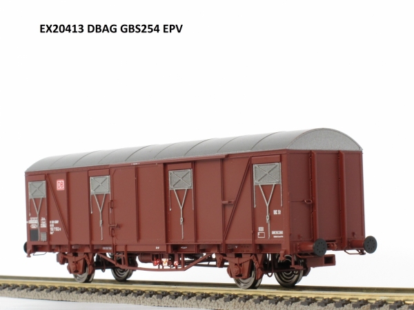 Exact-Train EX20413 Wagon towarowy kryty Gbs 254, DB, DB AG, Ep. V