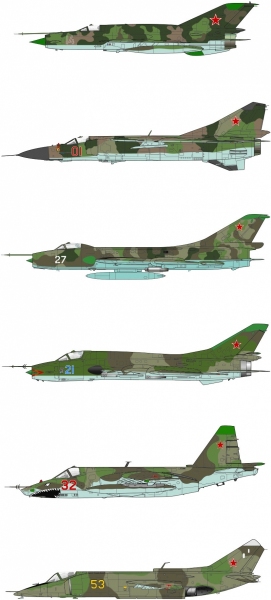 VALLEJO 71608 Zestaw Air War 8 farb - Soviet / Russian colors Tactical Schemes 1978-1989 (Part II) (8)
