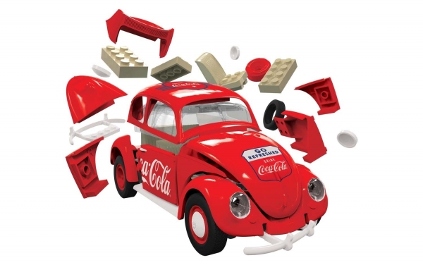 Airfix J6048 Quickbuild - Coca-Cola VW Beetle