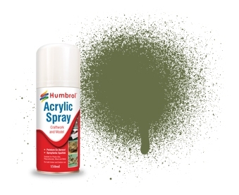 HUMBROL AD6080 Spray akrylowy 150 ml 080 Grass Green