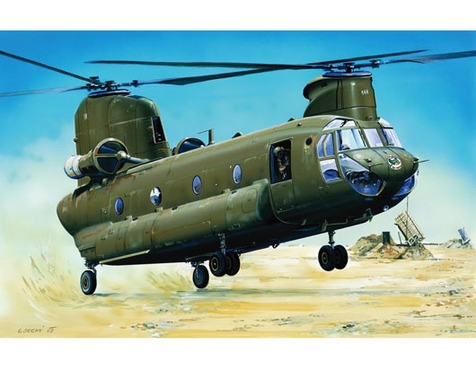 TRUMPETER 01622 Helikopter CH-47 D Chinook - 1:72