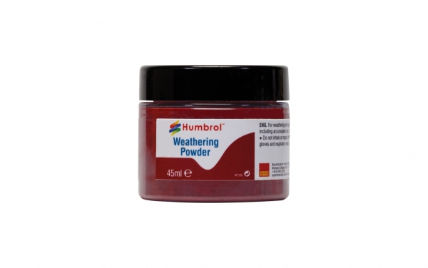 Humbrol AV0016 Pigment Weathering Powder 45 ml Iron Oxide