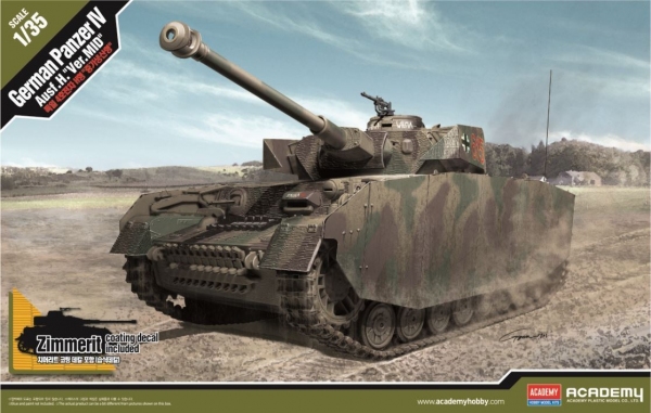 ACADEMY 13516 German Pz.Kpfw. IV Ausf. H, Mid verssion 1:35