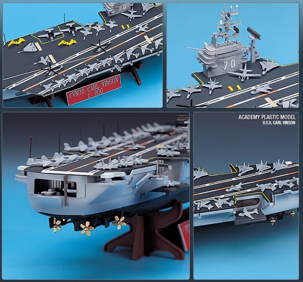 ACADEMY 14209 CVN-70 USS Carl Vinson 1:800