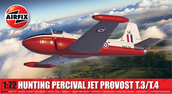 AIRFIX A02103A Hunting Percival Jet Provost T.3/T.4 - 1:72