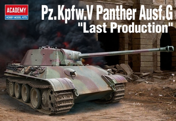 ACADEMY 13523 Pz.Kpfw.V Panther Ausf.G Last Prod. 1:35