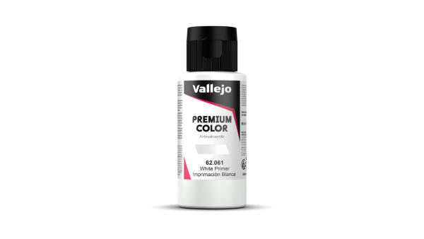 VALLEJO 62061 Premium Color 061-60 ml. White Primer