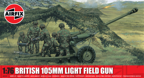 AIRFIX A02332 British 105mm Light Field Gun - 1:76 (Nowość 2025)