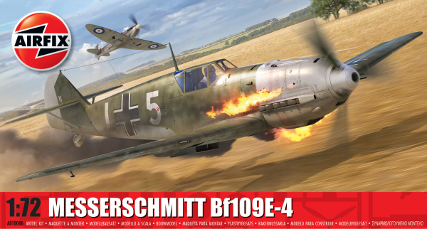 AIRFIX A01008B Messerschmitt Bf109E-4 - 1:72