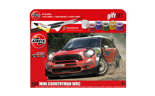 AIRFIX A55304A Starter Set - Mini Countryman WRC - 1:32