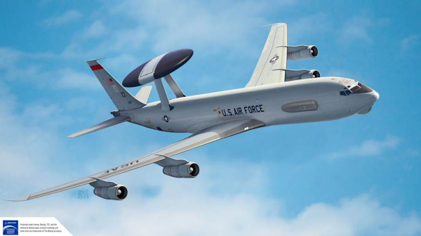 ACADEMY 12629 USAF E-3G Sentry AWACS - 1:144