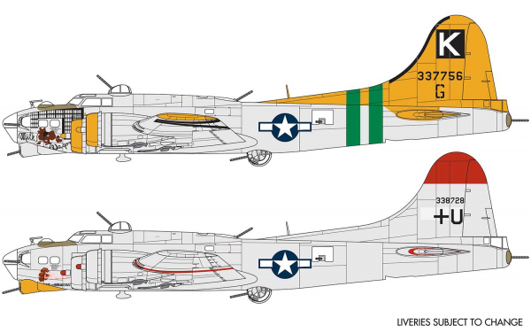 AIRFIX 08017B Boeing B-17G Flying Fortress - 1:72