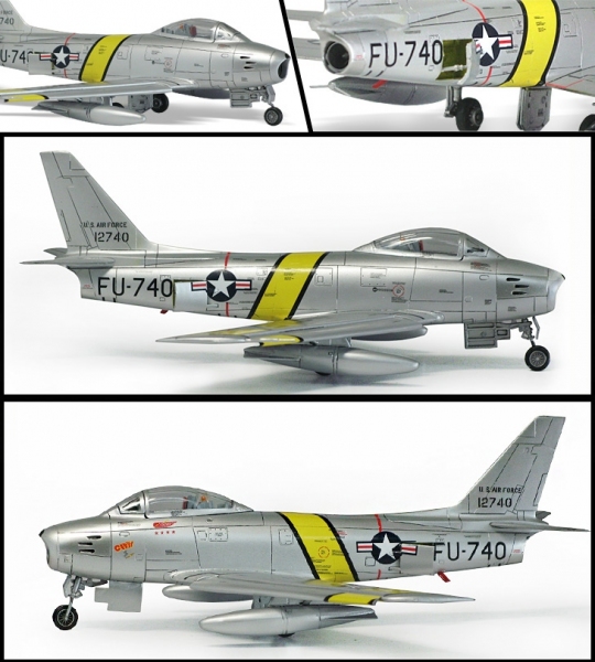 ACADEMY 12530 P-47D & F-86E Gabreski 1:72