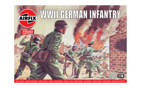 AIRFIX 00705V WWII German Infantry - 1:76