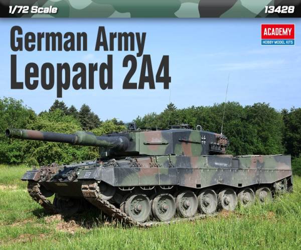 ACADEMY 13428 Leopard 2A4 (Polskie Malowanie) - 1:72