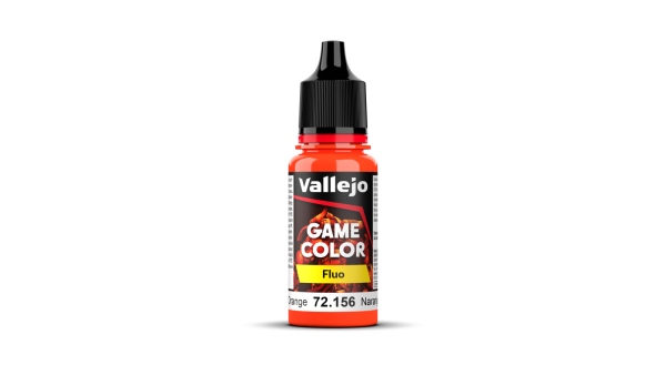 VALLEJO 72156 Game Color Fluo 18 ml. Fluorescent Orange