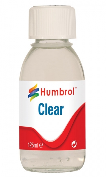 Humbrol Gloss Clear - 125 ml Bottle