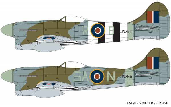AIRFIX 02109 Hawker Tempest Mk.V - 1:72