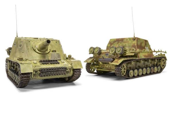 AIRFIX A1376 Sturmpanzer IV Brummbar (Mid Version) - 1:35