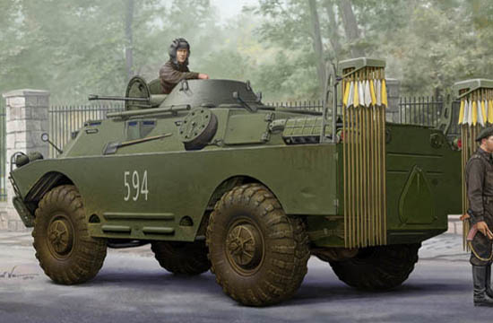 TRUMPETER 05513 Opancerzony samochód rozpoznawczy BRDM-2 NBC (Early) - 1:35