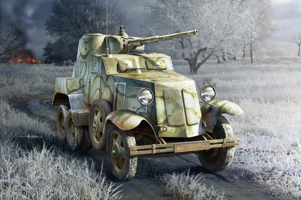 HOBBY BOSS 83840 Soviet Ba-10 Armor Car - 1:35