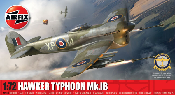 AIRFIX A02041B Hawker Typhoon Mk.IB - 1:72