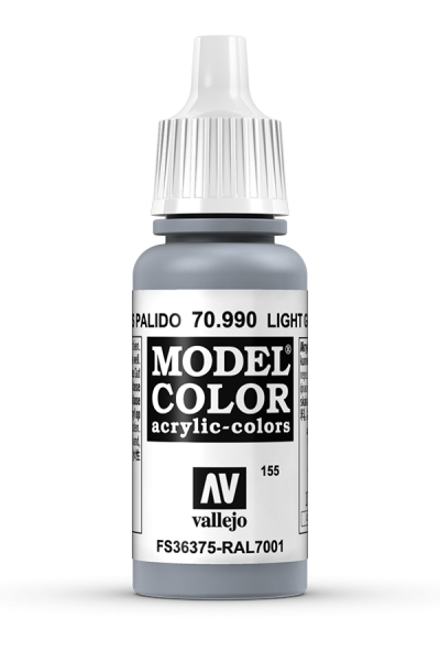 Vallejo 70990 Model Color 70990 155 Light Grey