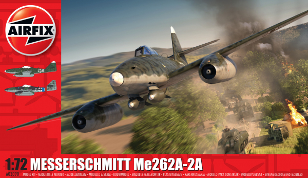 AIRFIX 03090 Messerschmitt ME262A-2A - 1:72
