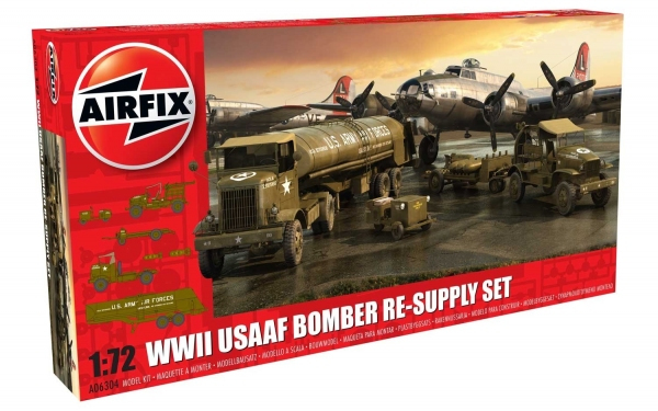 AIRFIX 06304 WWII USAAF Air Force Bomber Resupply Set 1:72