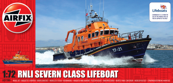 AIRFIX A07280 RNLI Severn Class Lifeboat - 1:72